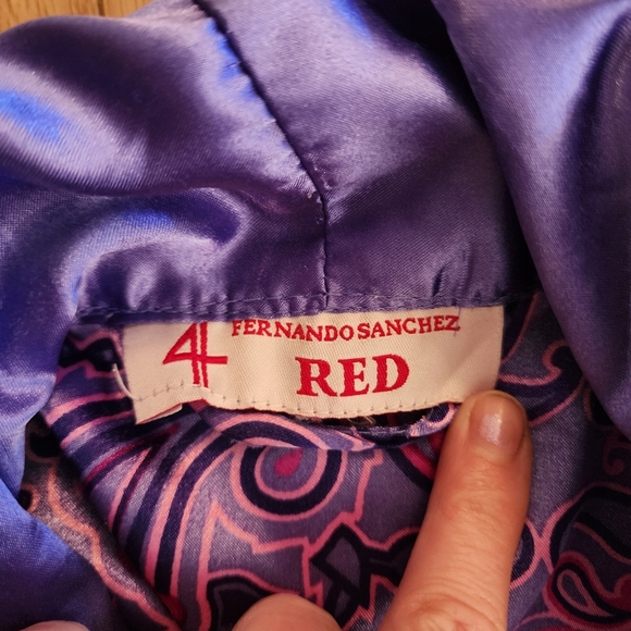 Vintage Fernando Sanchez Robe - Picture 10 of 12